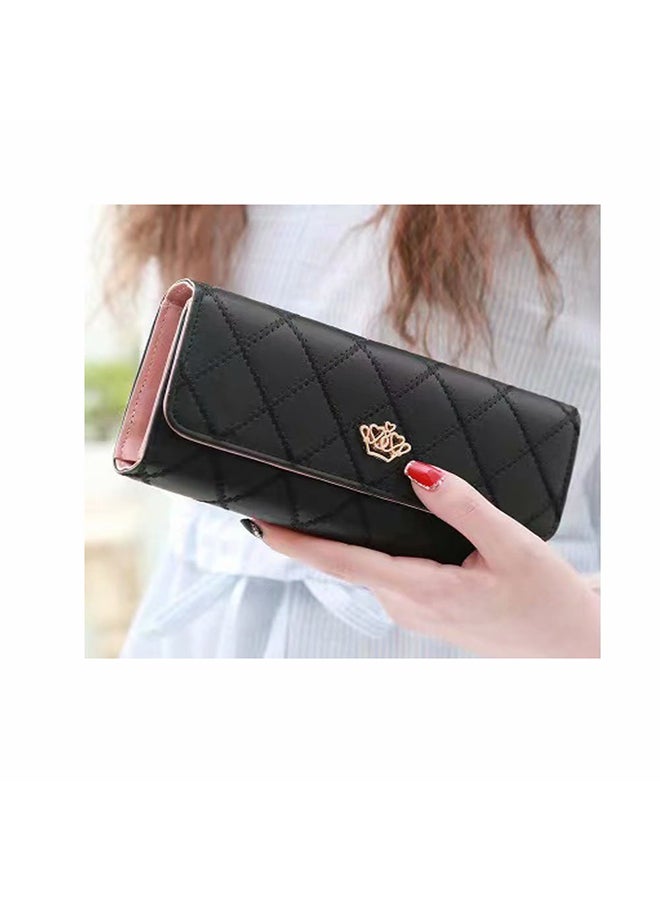 VILILY Sleek Lightweight Casual Wallet Black - Image 5